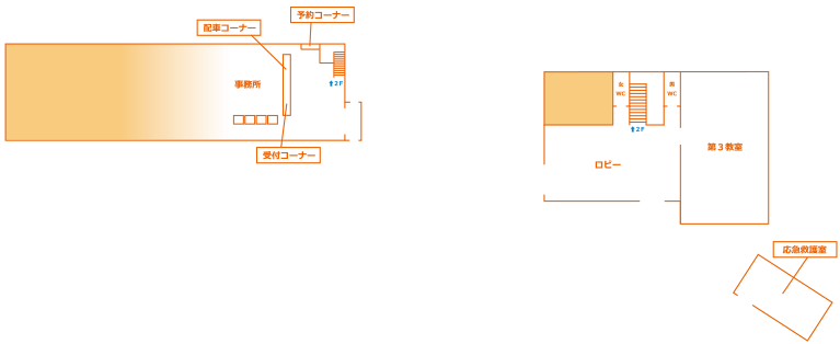 1F フロア紹介